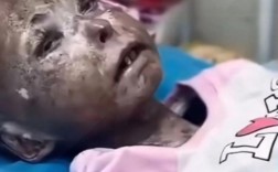 废墟奇迹，巴勒斯坦女孩在颤抖中获救