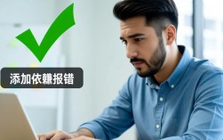 如何解决添加依赖时出现的错误问题？