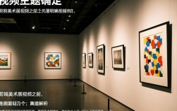 艺术瞬间捕捉，美术展视频剪辑技巧解析