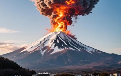 富士山喷发模拟画面首次公开