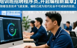 培训班招聘程序员，学历要求、技能水平、工作经验都有哪些标准？