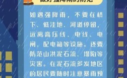 暴雨天气安全指南，牢记10要10不要防范措施