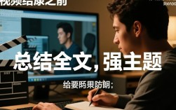 视频结尾剪辑技巧，打造完美收尾的艺术