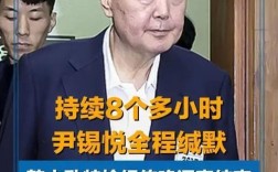 尹锡悦缄默8小时接受调查，全程不语引关注