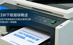 330下纸报错原因及解决方法