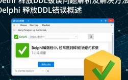 Delphi中释放DLL时遇到的错误解析