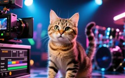 猫咪蹦迪舞步，视频剪辑技巧揭秘
