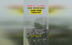 多地遭遇暴雨高温双重预警，紧急提醒！