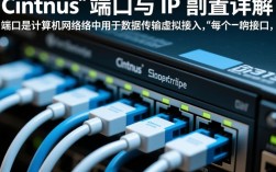 CentOS服务器配置中，如何正确设置和管理端口及IP地址？