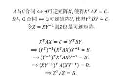 怎样判断两个矩阵是否合同？探索矩阵合同性的判断方法