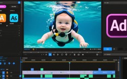 宝宝潜水萌趣视频剪辑技巧