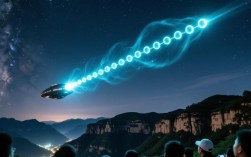 神秘串珠型发光飞行物现身山东河北天空