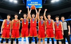 广东队勇夺全运会男篮金牌荣耀时刻