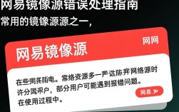 网易镜像源错误排查指南