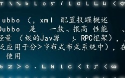 Dubbo XML配置错误解析指南
