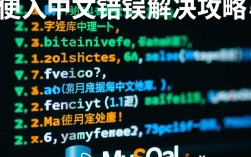 为什么在MySQL中插入中文数据时总是报错？如何解决这个中文编码问题？