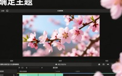 桃花视频剪辑攻略，打造春日浪漫画面