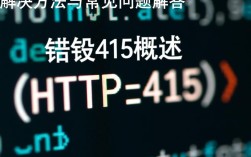 报错415频繁出现？深度解析解决方法及常见误区！
