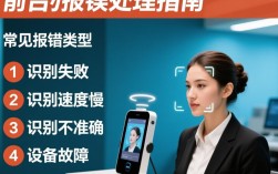 人脸识别系统前台错误提示处理指南