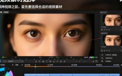 如何精准剪辑眼神视频，打造引人入胜的后期效果？