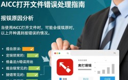 aicc文件打开时频繁报错，究竟是什么原因导致的问题？