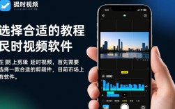 手机延时摄影视频剪辑教程