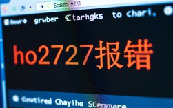 ho2727错误代码解析与处理指南