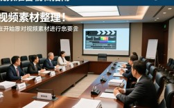 如何高效剪辑高层会议视频，使其重点突出、信息丰富？