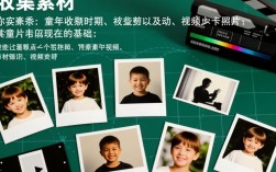 如何巧妙运用技巧，制作令人惊艳的童年对比视频剪辑？