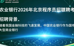2026年北京中国农业银行程序员薪资待遇究竟如何？揭秘薪资水平与福利！