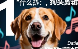 狗头剪辑视频教程，从零开始，学会制作搞笑狗头视频技巧揭秘