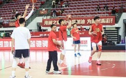 中国男篮热身赛力克波黑队，展现强势实力