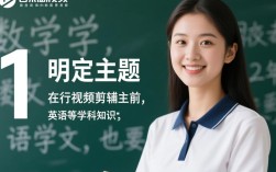 趣味小学知识视频剪辑指南
