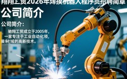 2026年驰翔工贸焊接机器人程序员职位，有哪些疑问和挑战？招聘详情揭秘！