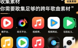 跨年歌单视频剪辑全攻略