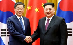 韩议长访华与金正恩握手会谈