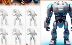 如何画一个机器人？从零基础到创作灵感全解析！