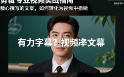 视频字幕添加指南，轻松将文字嵌入视频