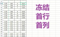 高效冻结Excel多行多列操作指南