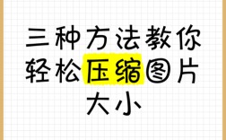 轻松免费压缩图片教程