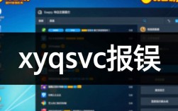 xyqsvc报错解析及解决方法