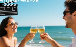 海边美酒视频剪辑攻略，轻松制作碰杯瞬间
