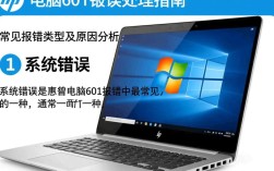 惠普电脑601故障排查指南