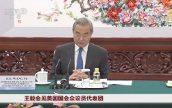 王毅与美众议员代表团举行会晤