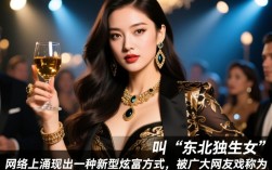 东北独生女，炫富新潮流，独领风骚的财富宣言