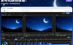 如何制作晚安壁纸视频剪辑教程？简单步骤分享！