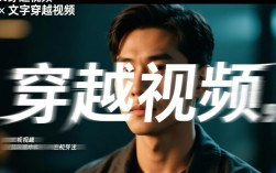 视频剪辑技巧，如何实现文字穿越效果