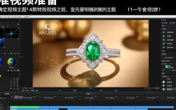 珠宝璀璨特效剪辑技巧揭秘