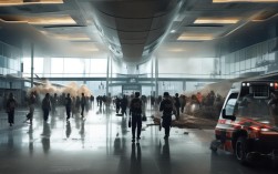 迪拜国际机场航站楼遭到袭击