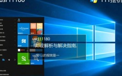 usr11180报错究竟是什么原因导致的？如何快速解决这个系统错误问题？